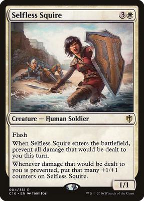 Selfless Squire card from Commander 2016