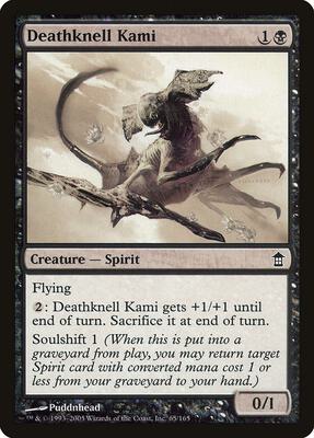 Deathknell Kami card from Saviors of Kamigawa