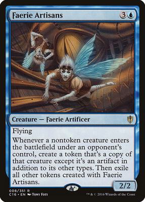 Faerie Artisans card from Commander 2016