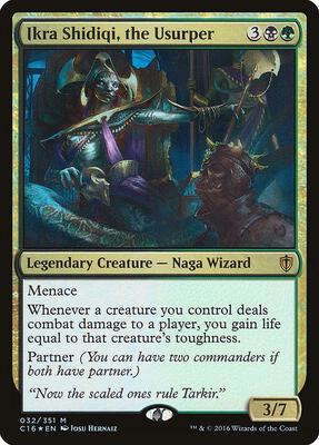 Ikra Shidiqi, the Usurper card from Commander 2016