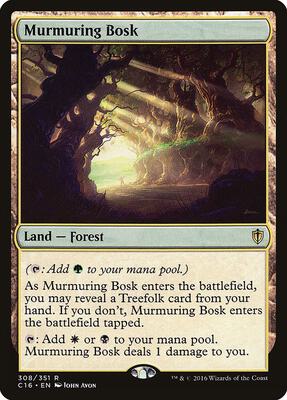Murmuring Bosk card from Commander 2016