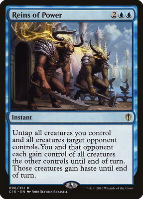 Reins of Power card from Commander 2016