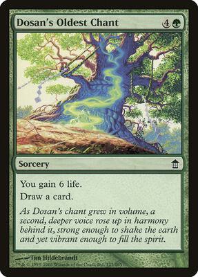 Dosan's Oldest Chant card from Saviors of Kamigawa