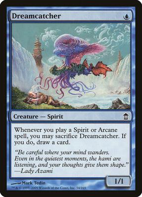 Dreamcatcher card from Saviors of Kamigawa
