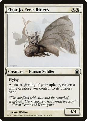Eiganjo Free-Riders card from Saviors of Kamigawa
