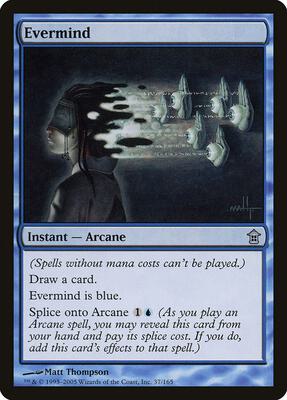 Evermind card from Saviors of Kamigawa