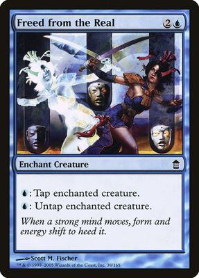 Freed from the Real card from Saviors of Kamigawa