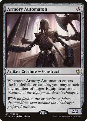 Armory Automaton card from Commander 2016