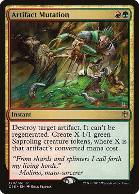 Artifact Mutation card from Commander 2016