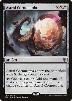 Astral Cornucopia card from Commander 2016