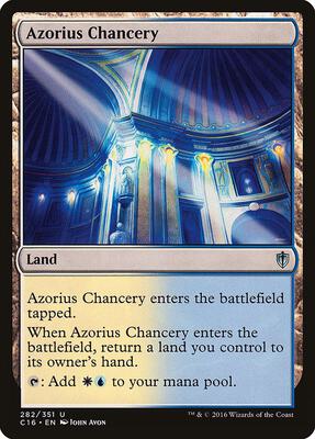Azorius Chancery card from Commander 2016