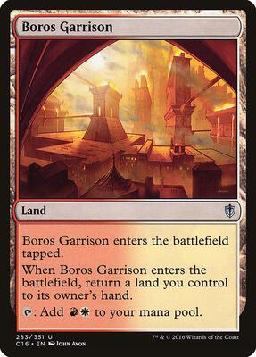 Boros Garrison card from Commander 2016