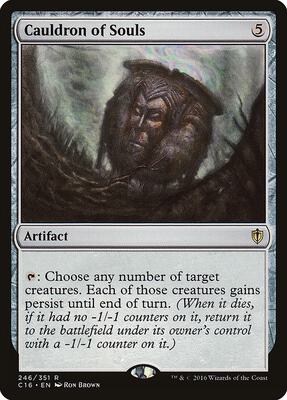 Cauldron of Souls card from Commander 2016