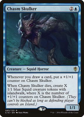 Chasm Skulker card from Commander 2016