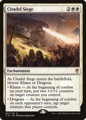 Citadel Siege card from Commander 2016