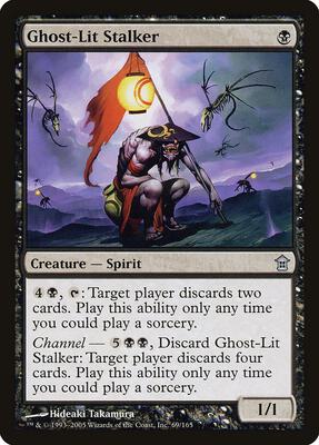Ghost-Lit Stalker card from Saviors of Kamigawa
