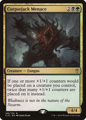 Corpsejack Menace card from Commander 2016