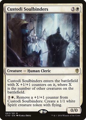 Custodi Soulbinders card from Commander 2016