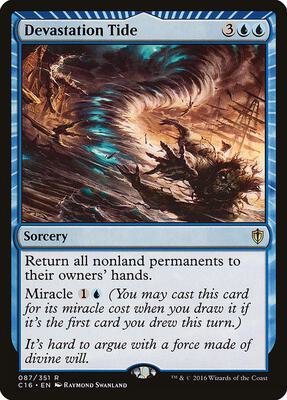 Devastation Tide card from Commander 2016