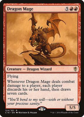 Dragon Mage card from Commander 2016