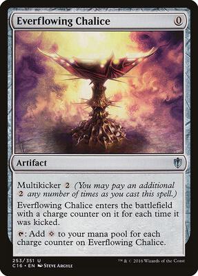 Everflowing Chalice card from Commander 2016