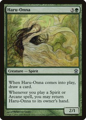 Haru-Onna card from Saviors of Kamigawa