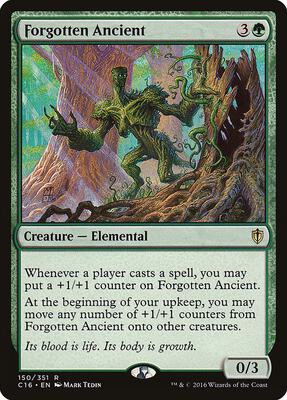 Forgotten Ancient card from Commander 2016