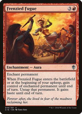 Frenzied Fugue card from Commander 2016