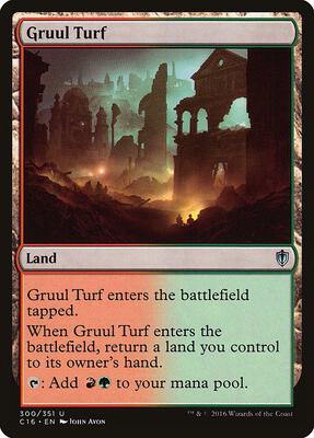Gruul Turf card from Commander 2016