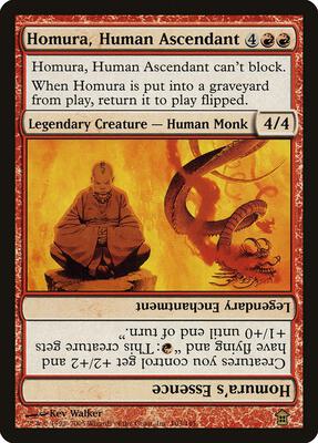 Homura, Human Ascendant card from Saviors of Kamigawa