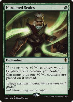 Hardened Scales card from Commander 2016