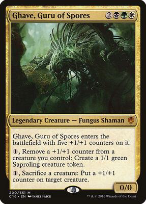 Ghave, Guru of Spores card from Commander 2016