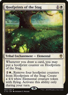 Hoofprints of the Stag card from Commander 2016