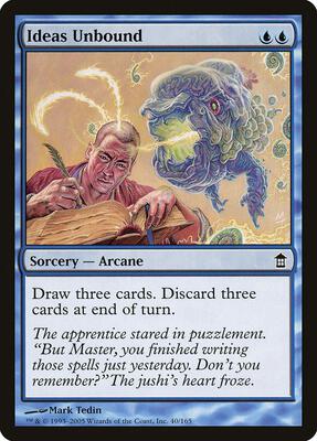 Ideas Unbound card from Saviors of Kamigawa