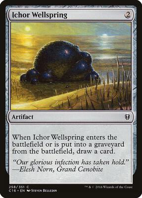 Ichor Wellspring card from Commander 2016