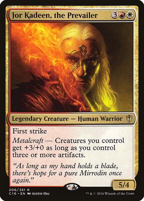 Jor Kadeen, the Prevailer card from Commander 2016