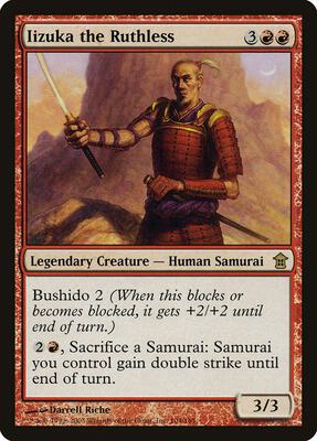 Iizuka the Ruthless card from Saviors of Kamigawa