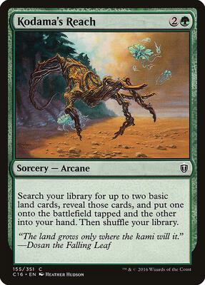 Kodama's Reach card from Commander 2016