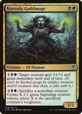 Korozda Guildmage card from Commander 2016