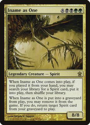 Iname as One card from Saviors of Kamigawa