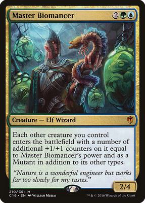 Master Biomancer card from Commander 2016