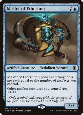 Master of Etherium card from Commander 2016