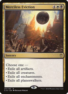 Merciless Eviction card from Commander 2016