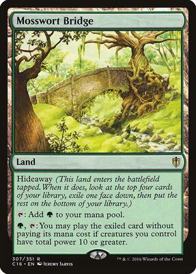 Mosswort Bridge card from Commander 2016
