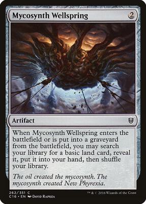 Mycosynth Wellspring card from Commander 2016