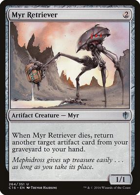 Myr Retriever card from Commander 2016