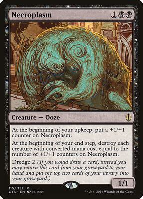 Necroplasm card from Commander 2016