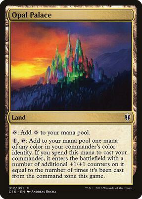 Opal Palace card from Commander 2016