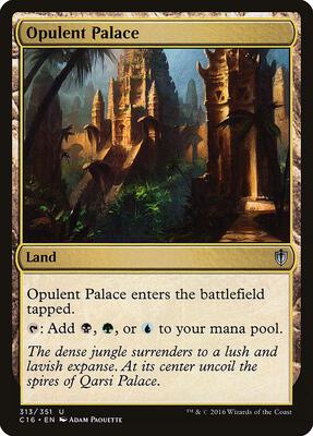 Opulent Palace card from Commander 2016