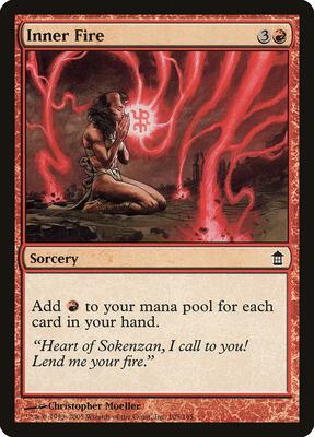Inner Fire card from Saviors of Kamigawa